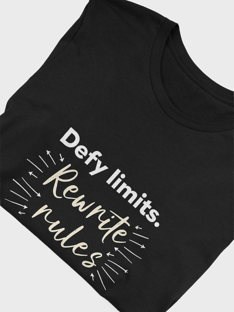 Defy Limits. Rewrite Rules. - Empower Your Inner Emma Watson with This Inspirational T-Shirt product image (5)