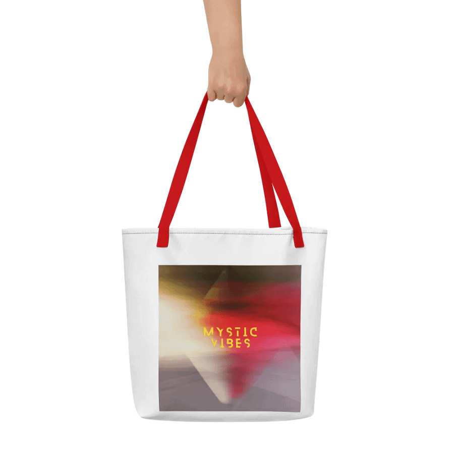 Vibrant Customizable Tote Bag with Pocket product image (5)
