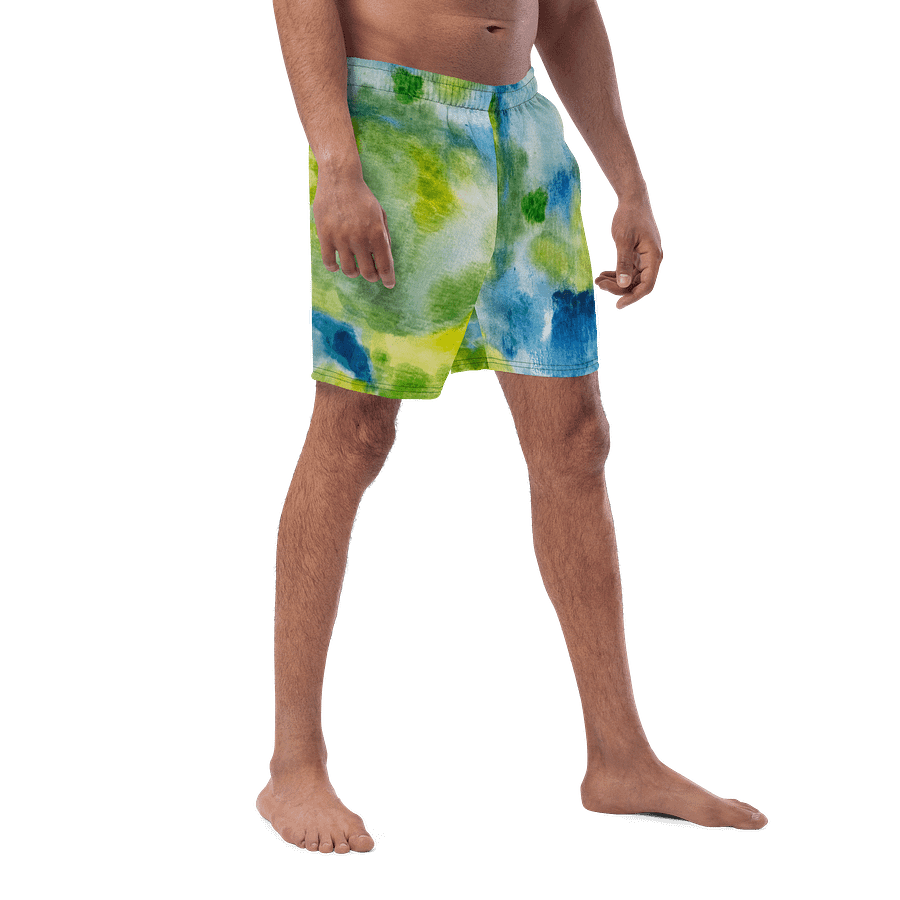 Green Watercolor Men Trunks product image (3)