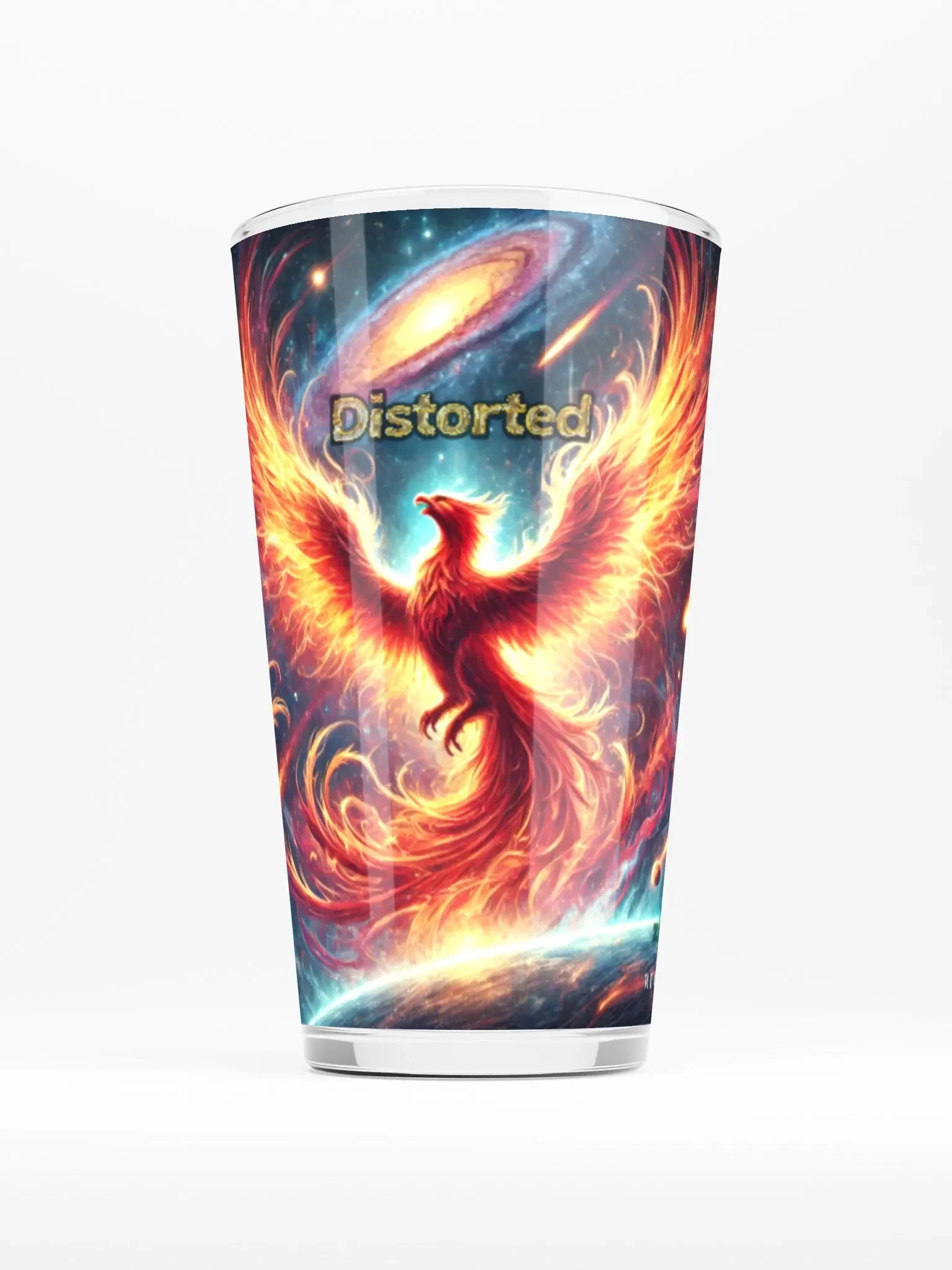 Distorted Album Cover Glass - Show your Support - Drinkware product image (1)