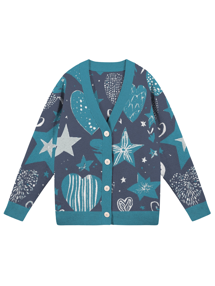 Cosmic Calm Knitted Cardigan product image (1)