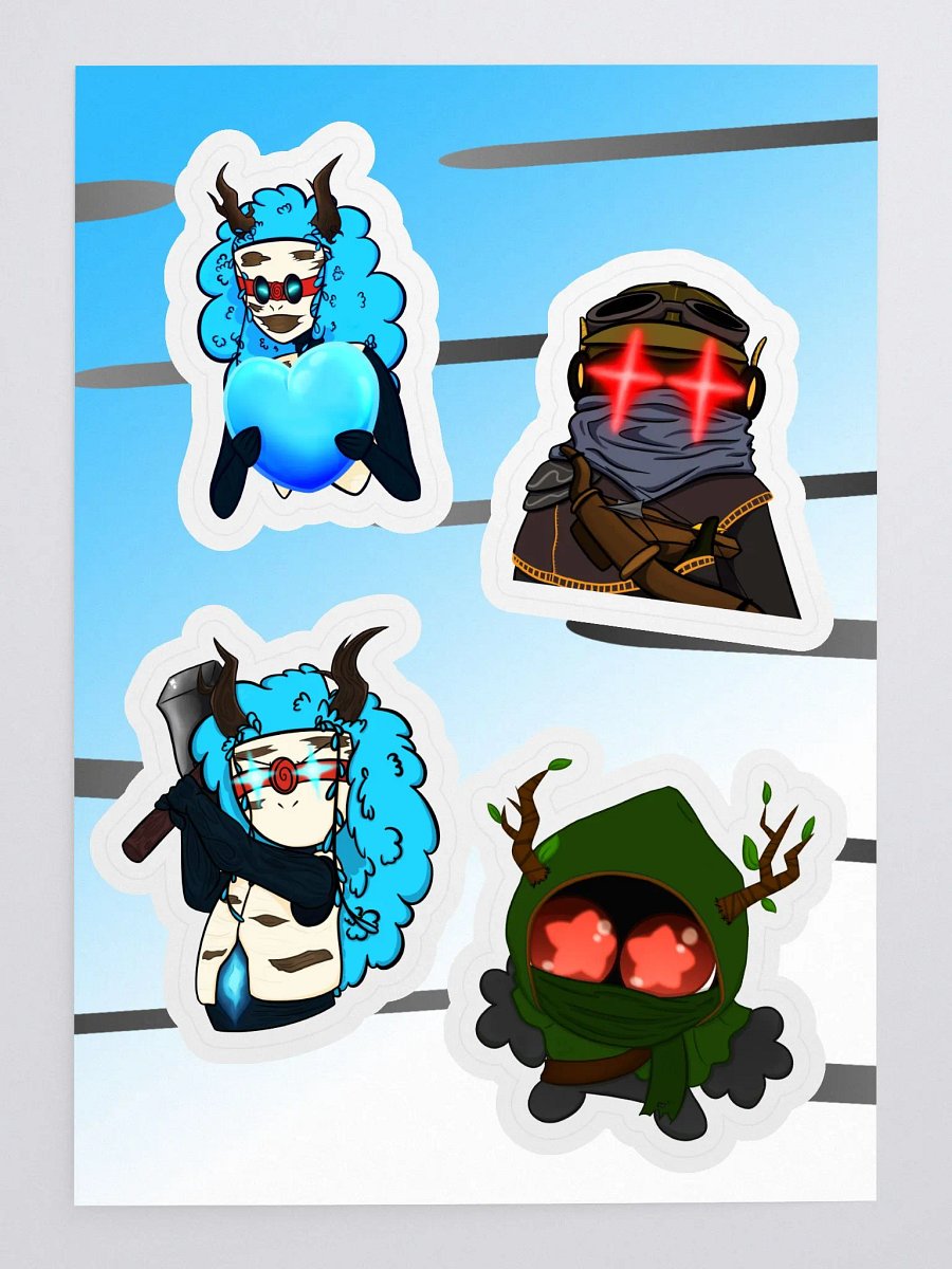 StickerTreats Pack #1 - SkullHoodieX Edition product image (3)