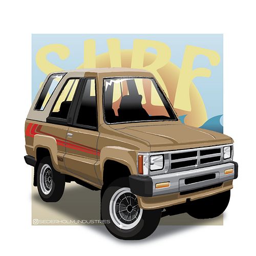 A Toyota Hilux Surf from 1987 inspired by the one found at the Toyota museum in Nagoya.

#Toyota #toyotahilux #toyotamuseum #...