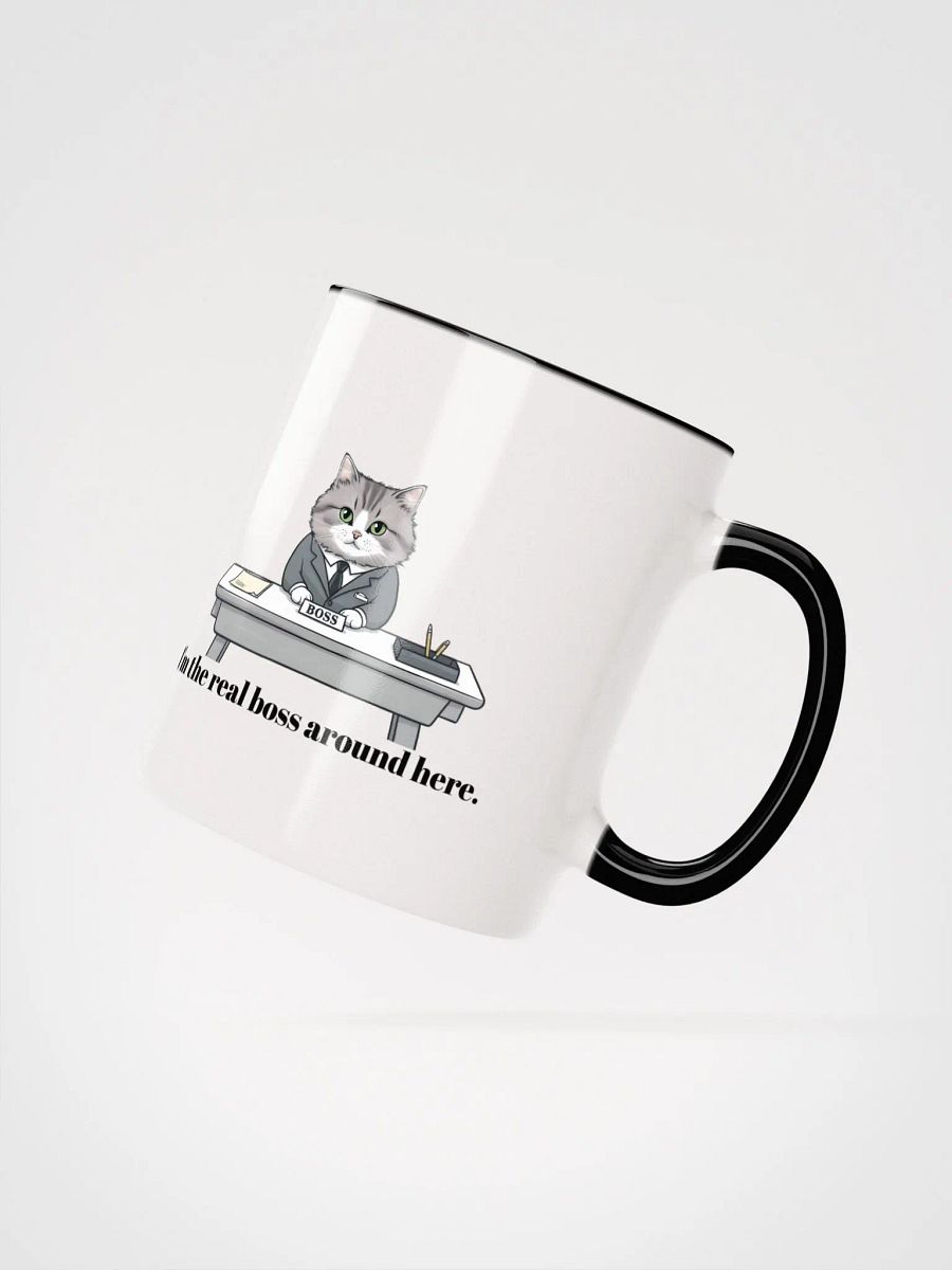 Working Office Cats Coloured Mug product image (2)