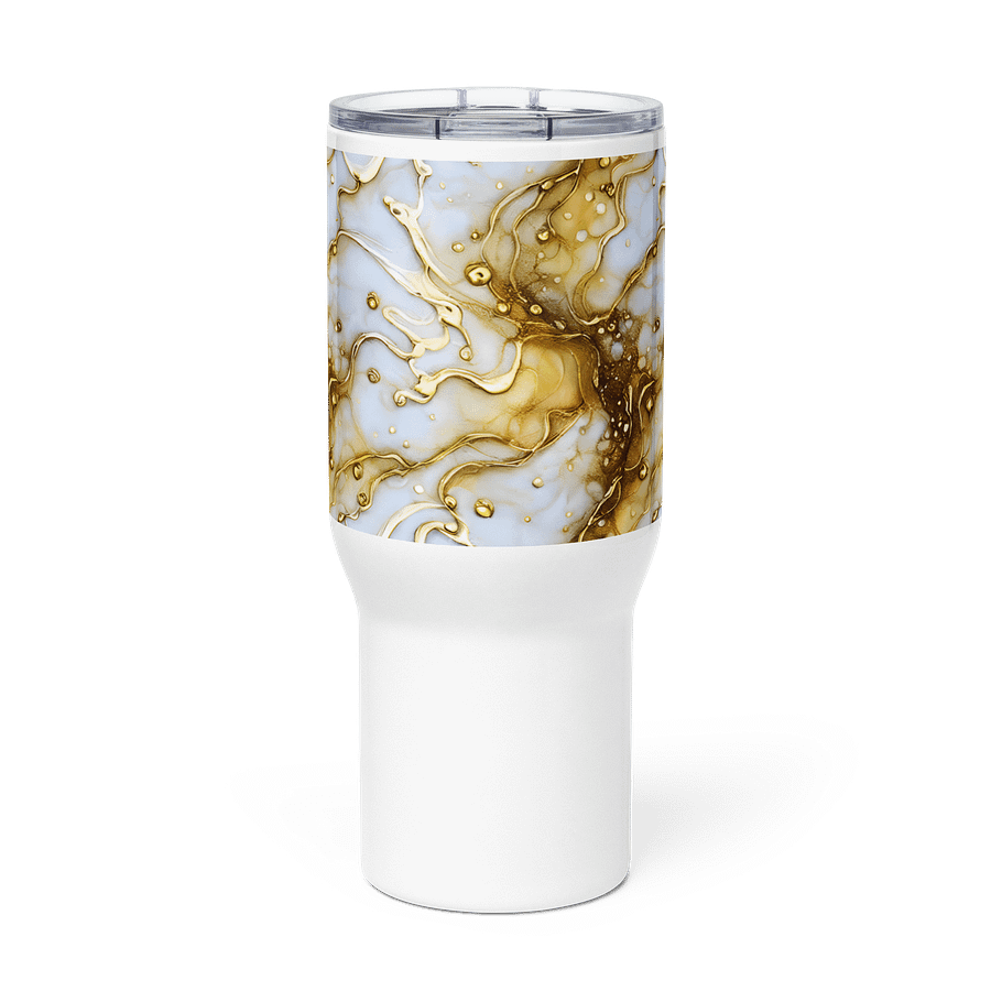 Golden Swirls Travel Mug product image (6)