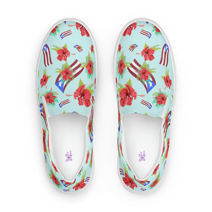 Puerto Rican Pride Slip-Ons product image (2)