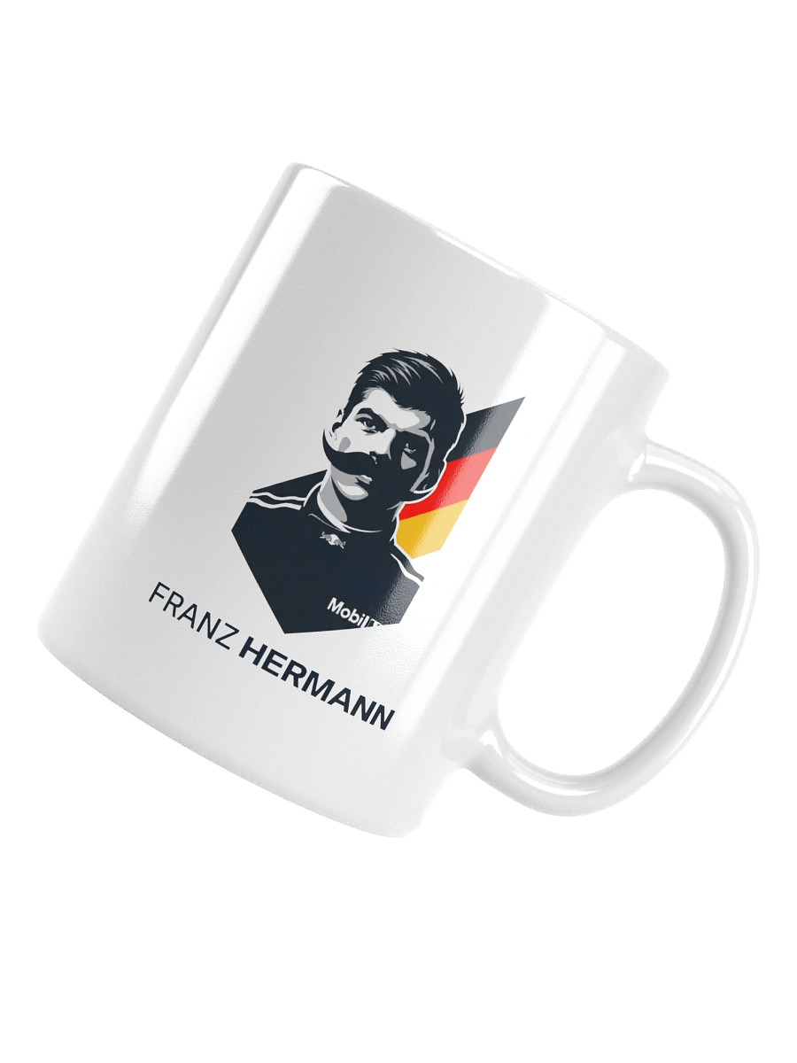 Franz Hermann F1 Legend German Flag Pop Art Mug product image (13)