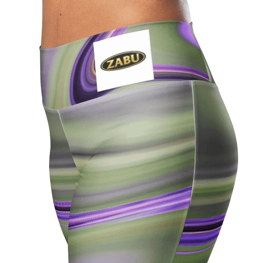 Oasis Swirl Flare Leggings product image (4)