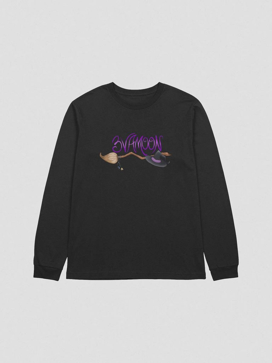 3VAMOON Witch Broom Long Sleeve T-shirt Unisex (see more for color options) product image (2)