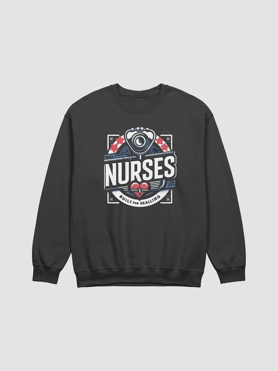 NURSES: Built for Healing Crewneck Sweatshirt product image (4)