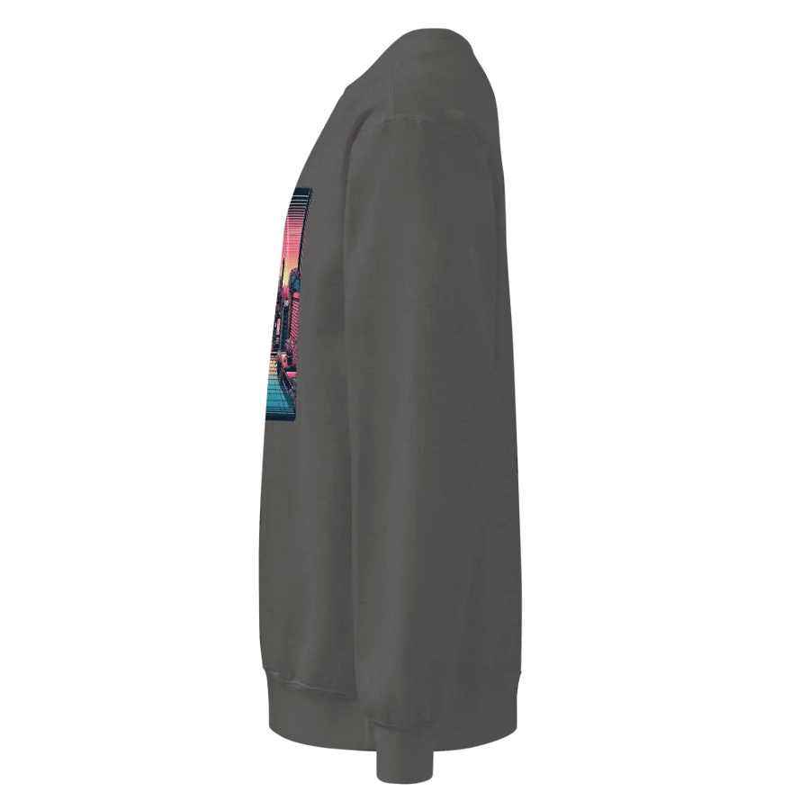 Sunset Cityscape Comfort Sweatshirt |AI Design product image (3)