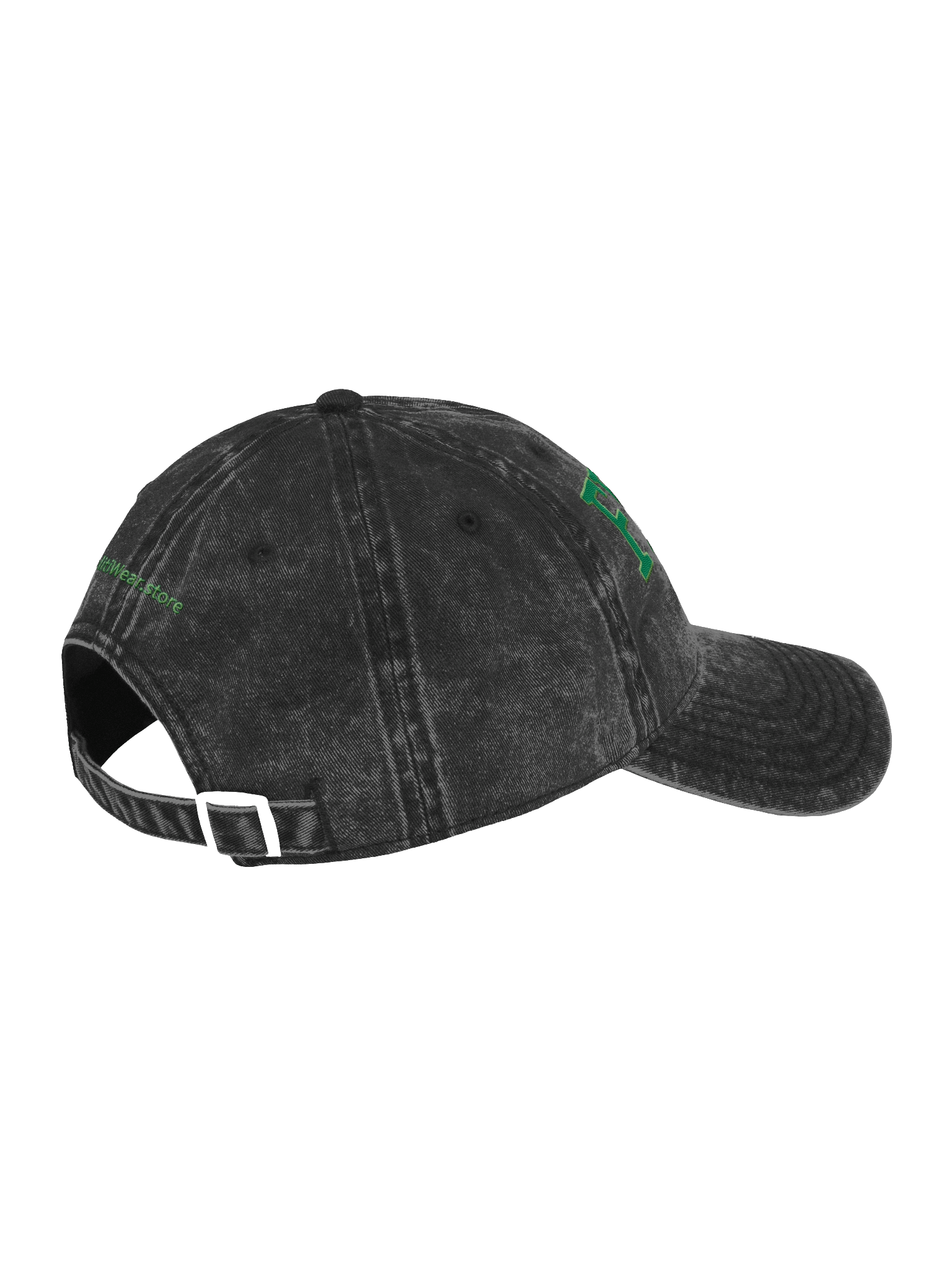 Amphifa: Embroidered FROG Vintage Wash Dad Hat product image (4)