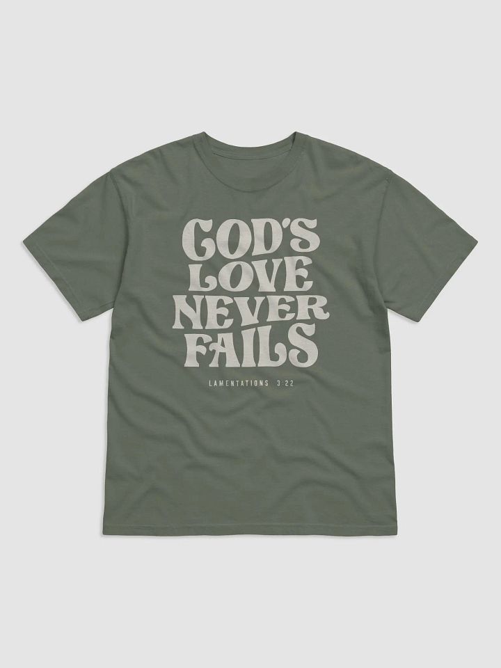 God's Love Endures - Lamentations 3:22 Christian Quote product image (1)