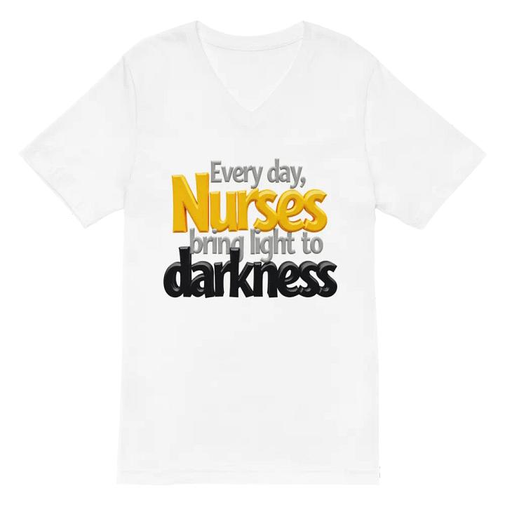 Nurse's Light V-Neck Tee product image (6)