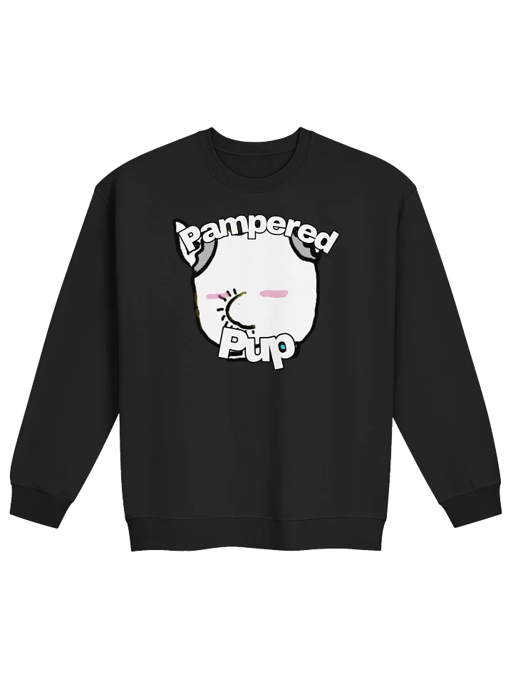 Pampered Pup (Blushing) crewneck sweat shirt product image (1)