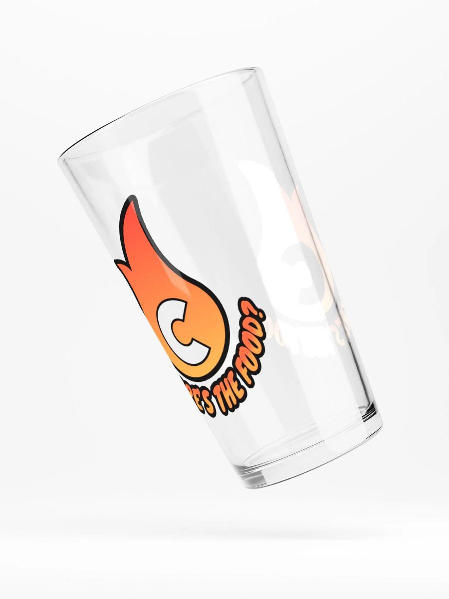 Where's The Food Pint Glass product image (5)