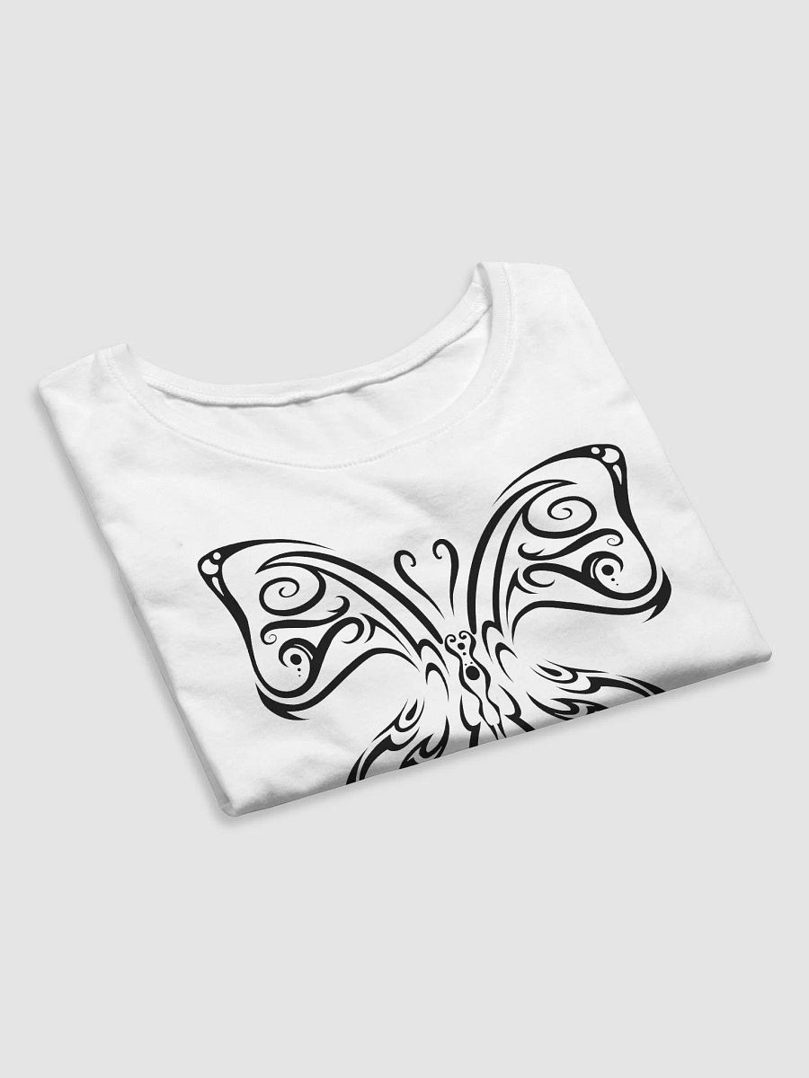 Chou Tattoo Crop Top (Black and White) product image (7)