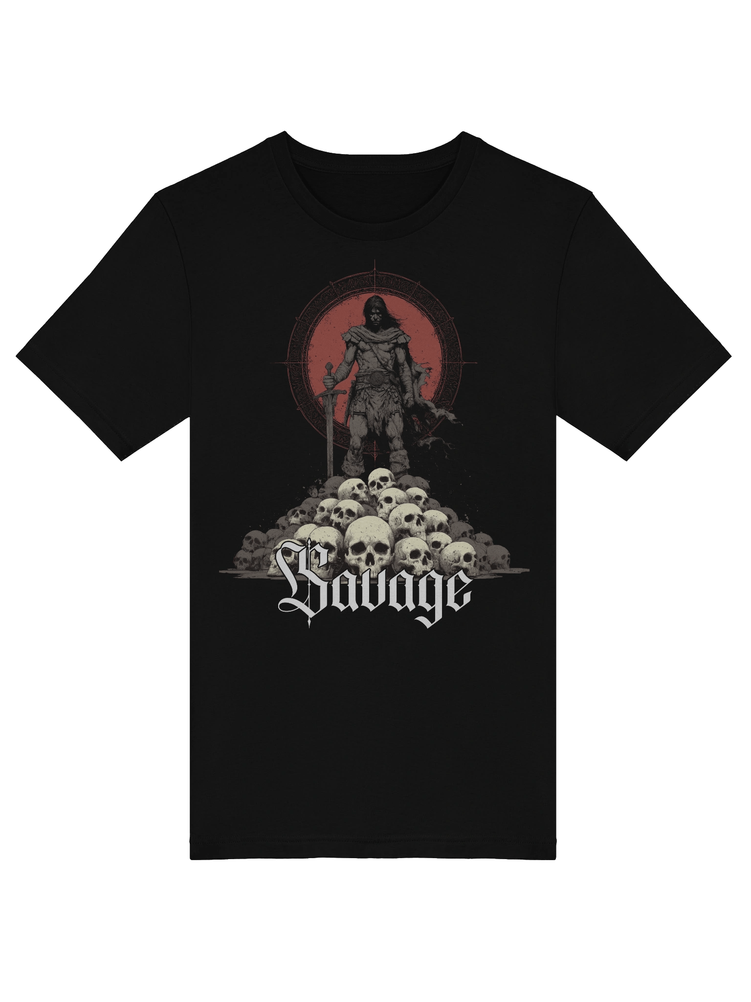 Savage Sword Conan Cimmeria Barbarian Robert E. Howard Hyborian Crom T-Shirt product image (5)