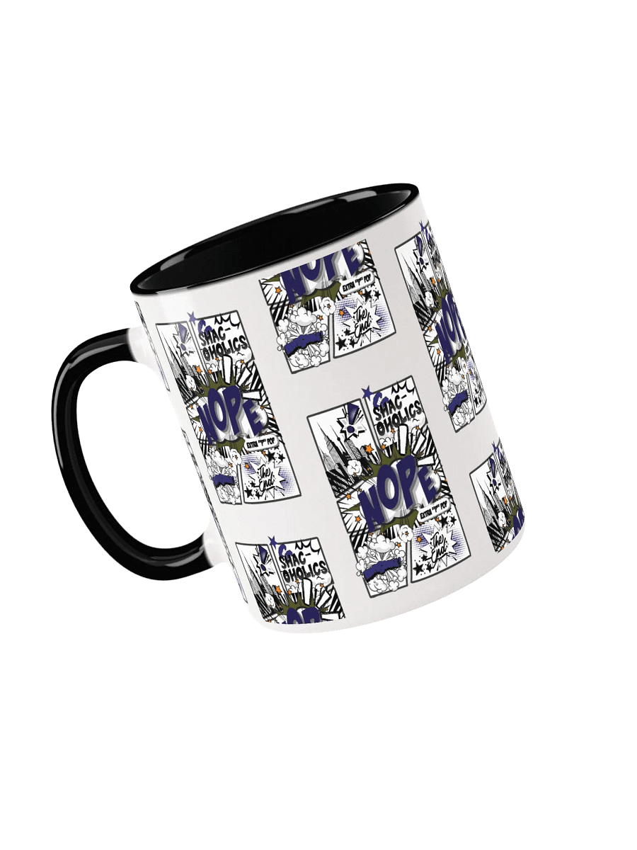 Shac-oholics Comic Blast Mug - Dark Blue 