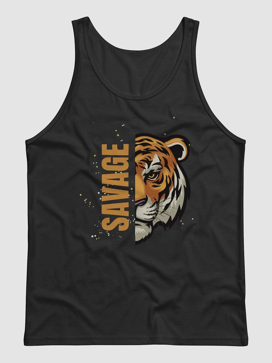 Savage Lion Tank Top – Fierce & Bold Graphic | Premium Lightweight Muscle Tee product image (1)