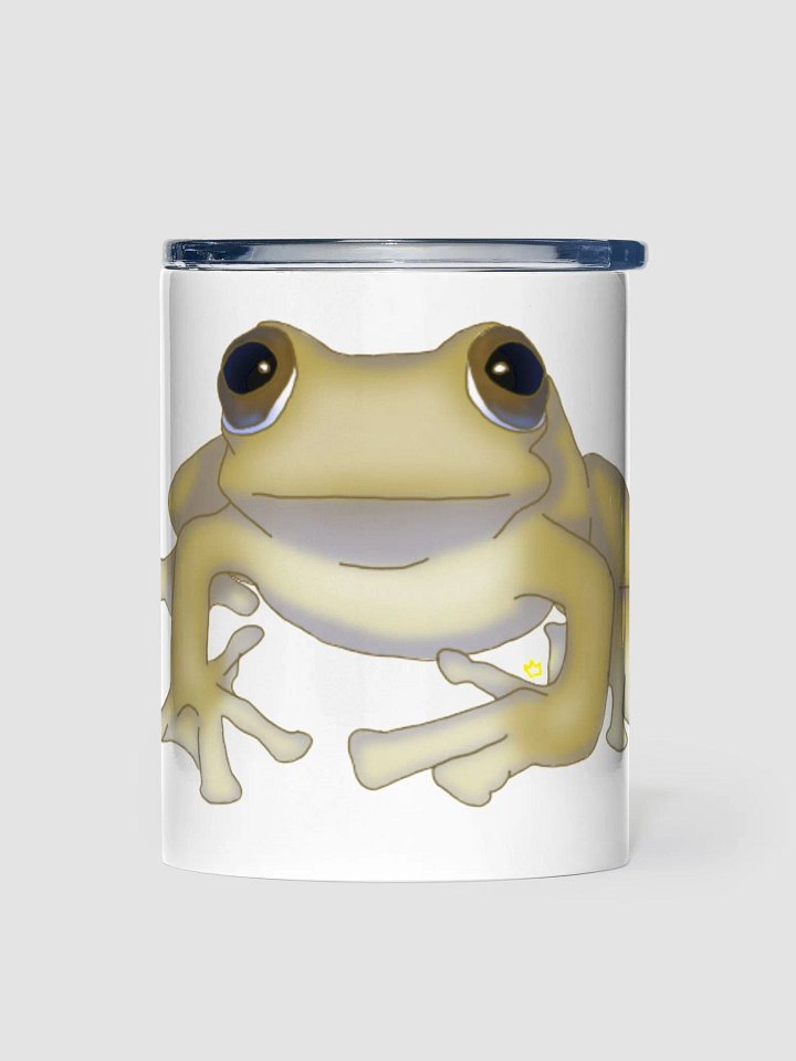 Smol Frog Gorl tiny travel mug product image (1)