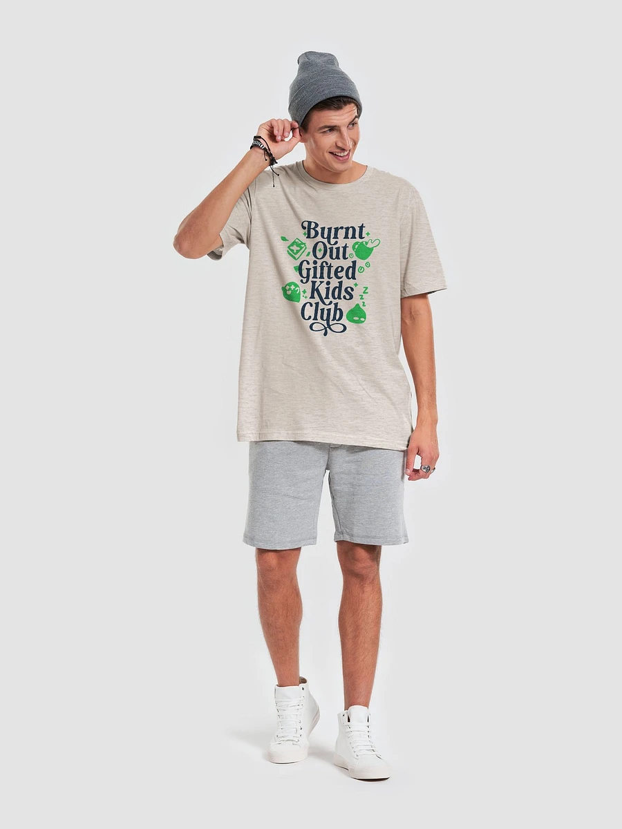 Burnt Out Gifted Kids Club T-Shirt - Sandmode