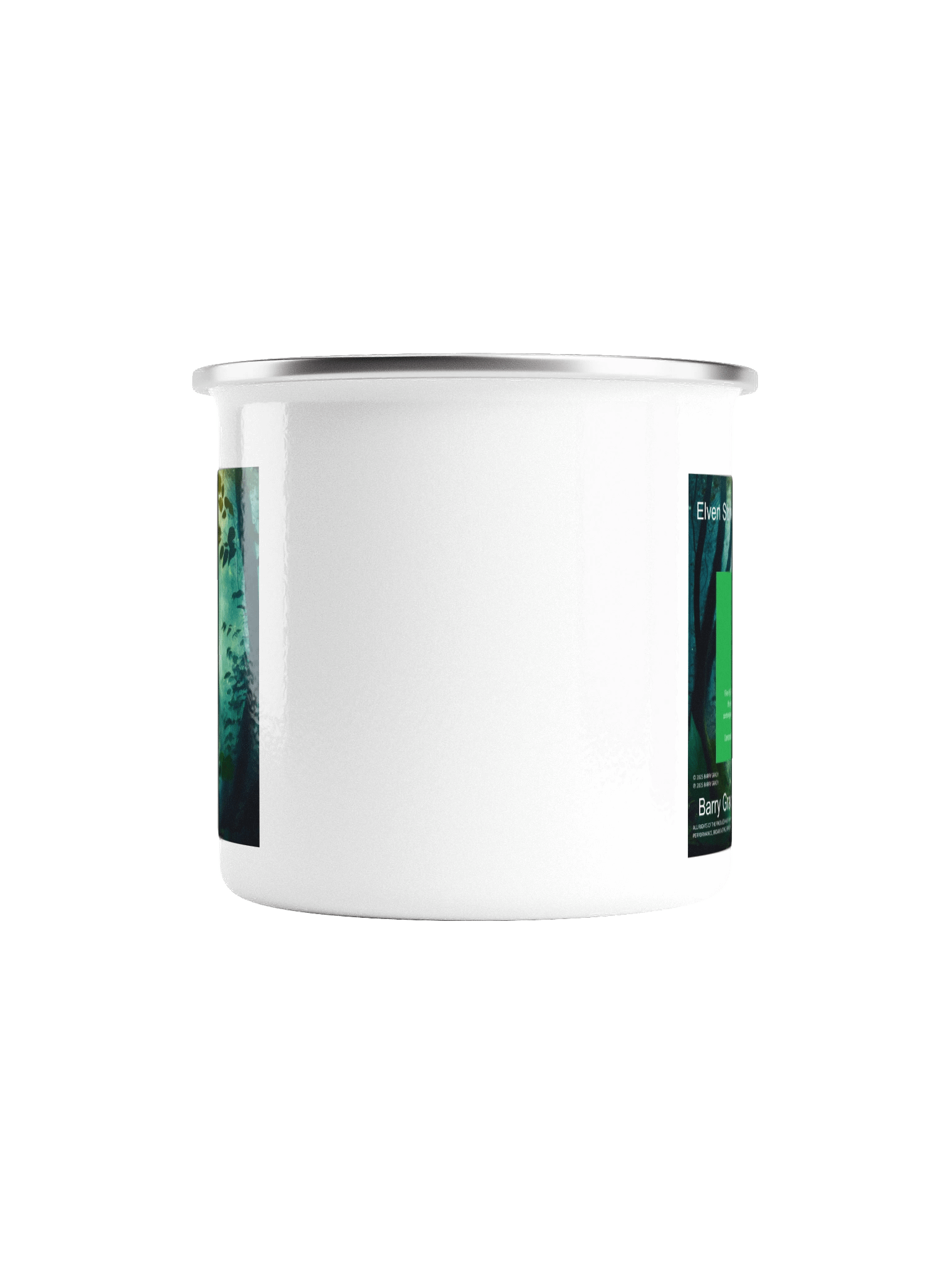 'Elven Stories - Angela' Enamel Mug product image (2)