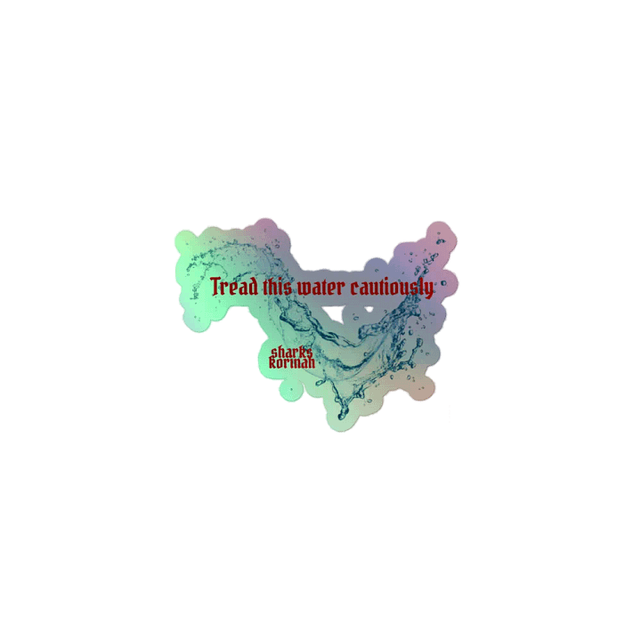 Tread Lightly Holo Sticker product image (1)