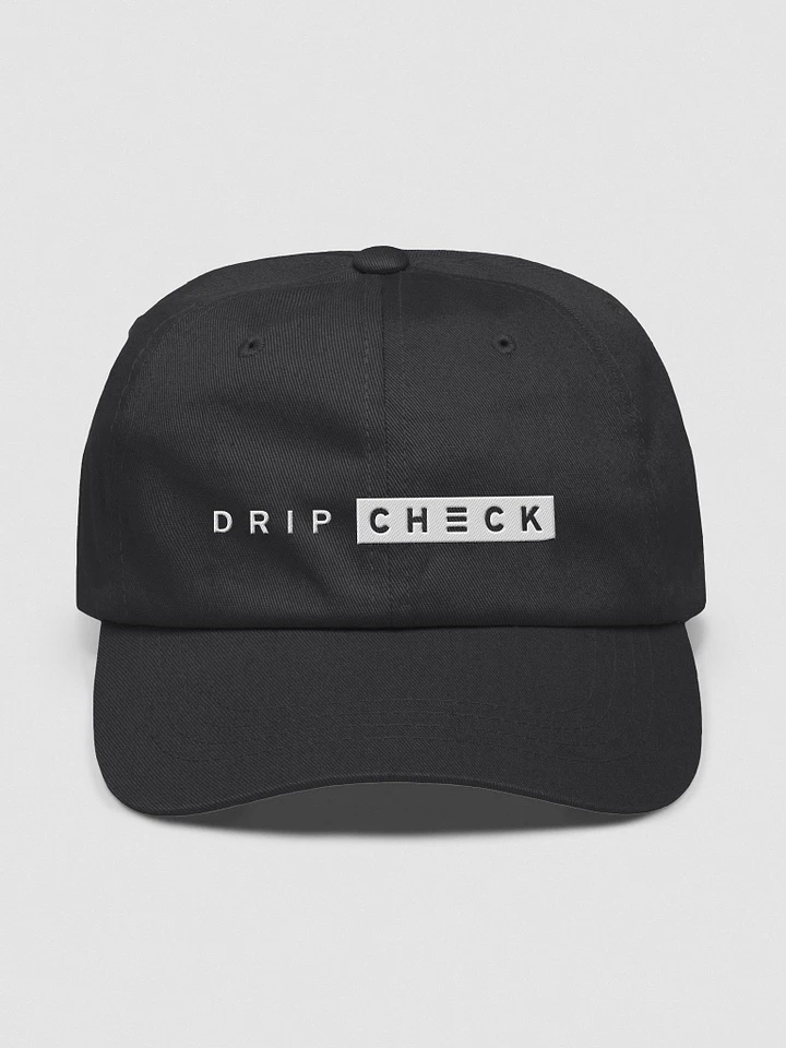 DRIP CHECK HAT - BLACK product image (1)