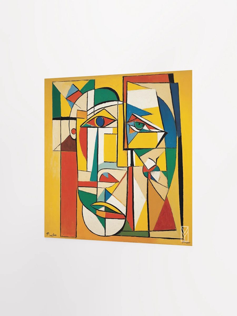 Poster Vivid Persona in Cubist Lines product image (2)