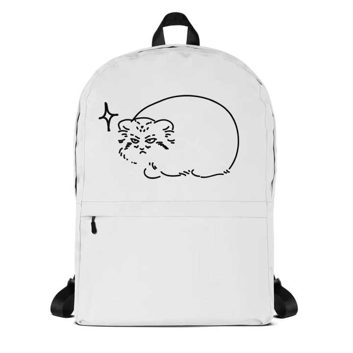 Grumpy Manul - Backpack product image (1)