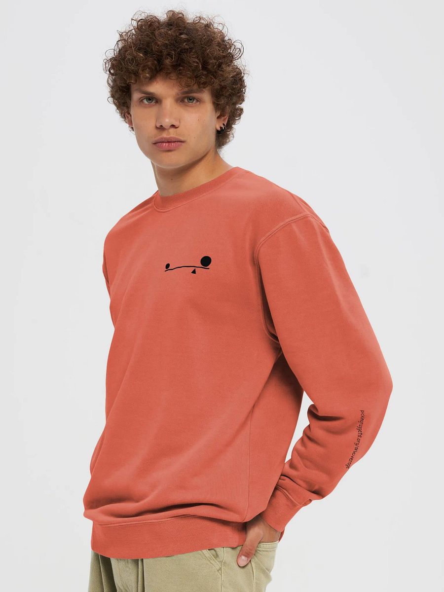 The Leverage Sweatshirt (black design) product image (5)