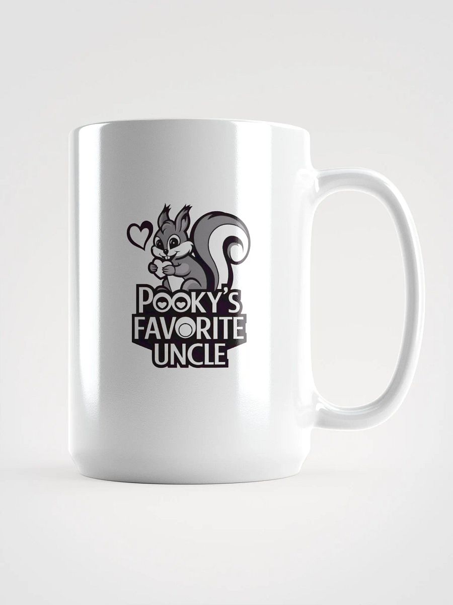Large Mug: Pooky's Favorite Uncle B&W product image (1)