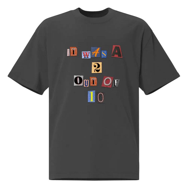 Wouldn't Recommend Oversized T-Shirt product image (1)