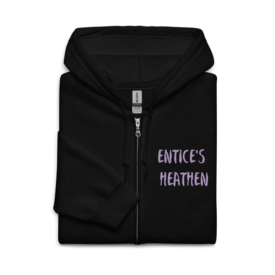 Entice's Heathen Zip Hoodie - Purple product image (27)