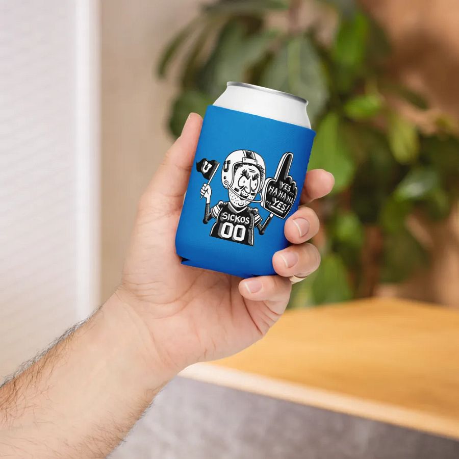 Sickos #1 Fan Beveled Coozie (2 Sizes) product image (6)