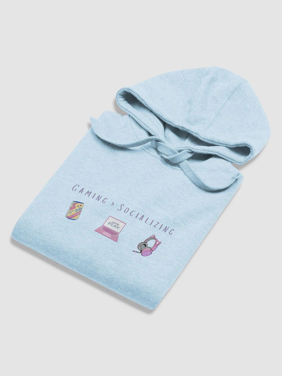 🎮 Gaming > Socializing | Introvert Gamer Hoodie 💖 product image (6)