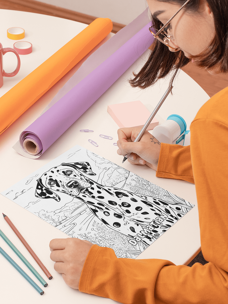 Big Dog Coloring book product image (4)
