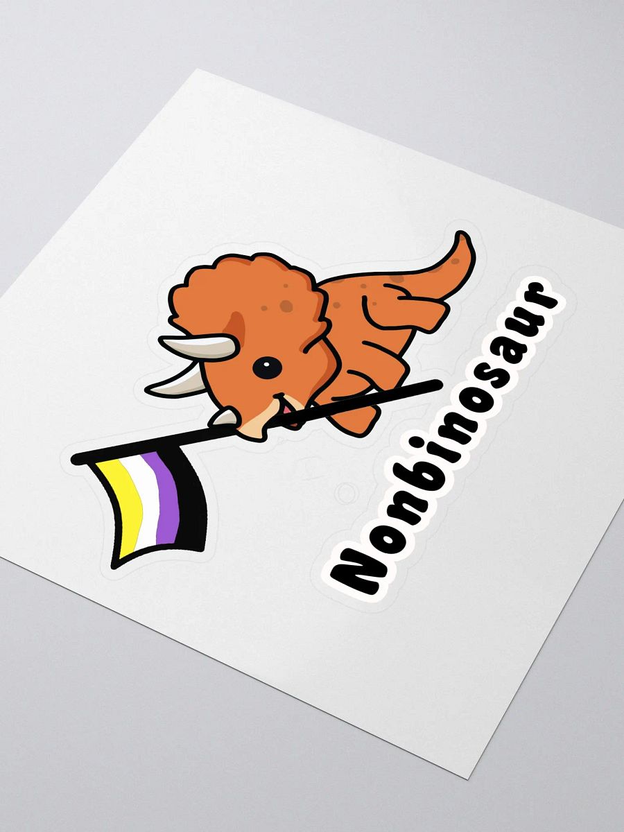 Nonbinosaur Sticker product image (3)