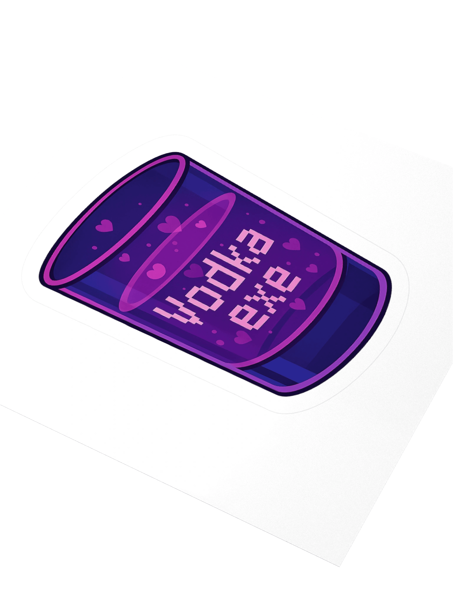 Pixelated vodka.exe Sticker product image (3)