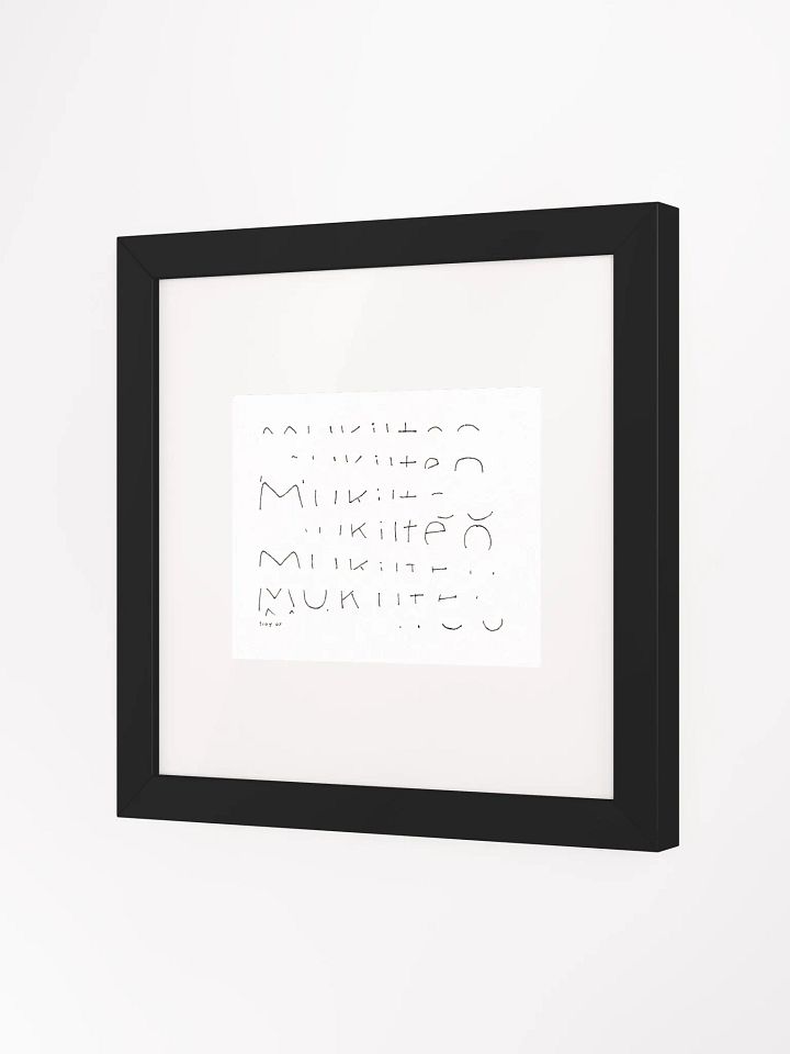 mukilteo Panel Card Print Framed product image (2)