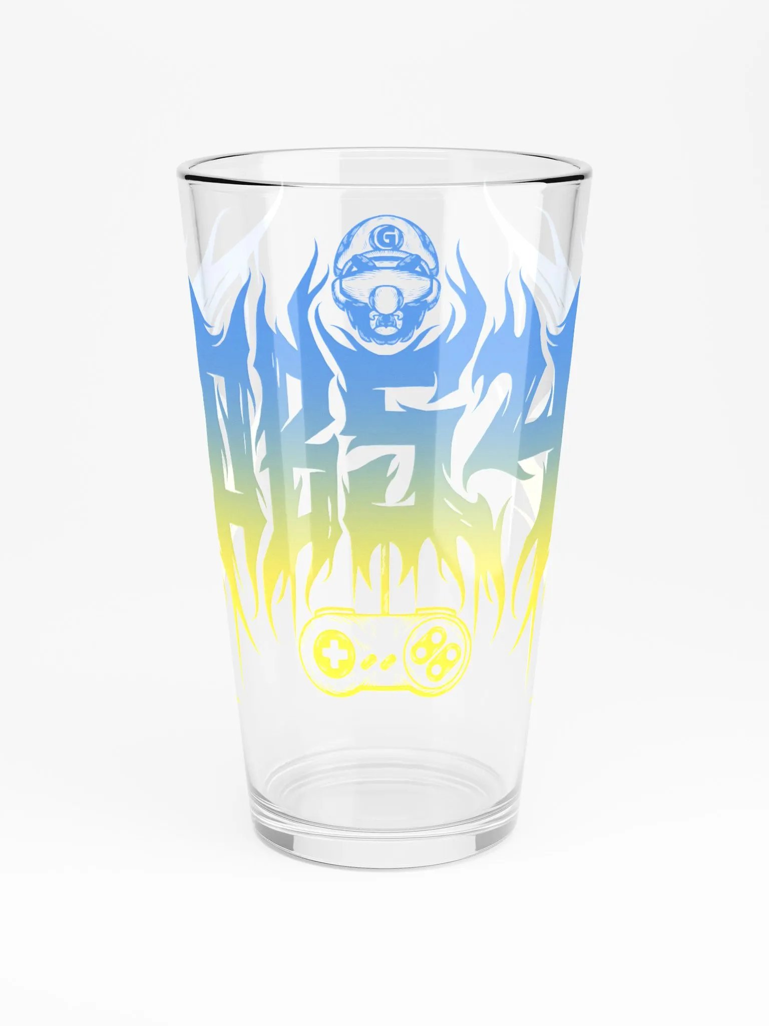 Brutal Gobs Logo Pint Glass product image (3)