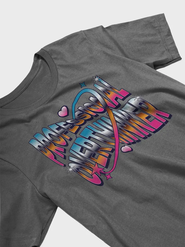 Professional Overthinker Vibrant Graphic T-Shirt product image (2)