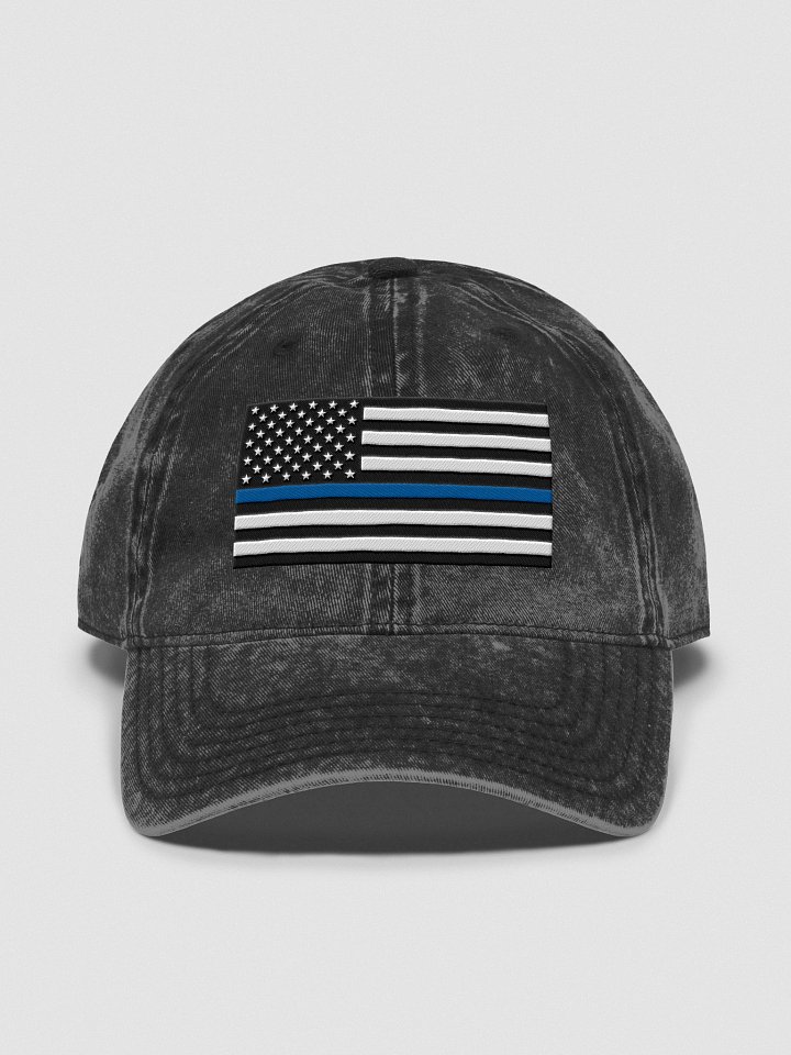 Otto Vintage Wash Dad Hat-BlueLine product image (1)