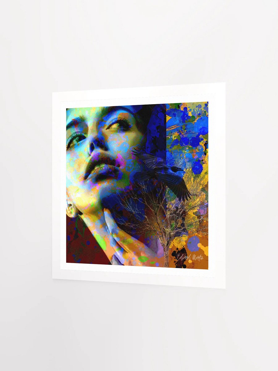 'Far Away from Here' by Edward Martin: Vibrant Layers: Colorful Matte Poster product image (3)