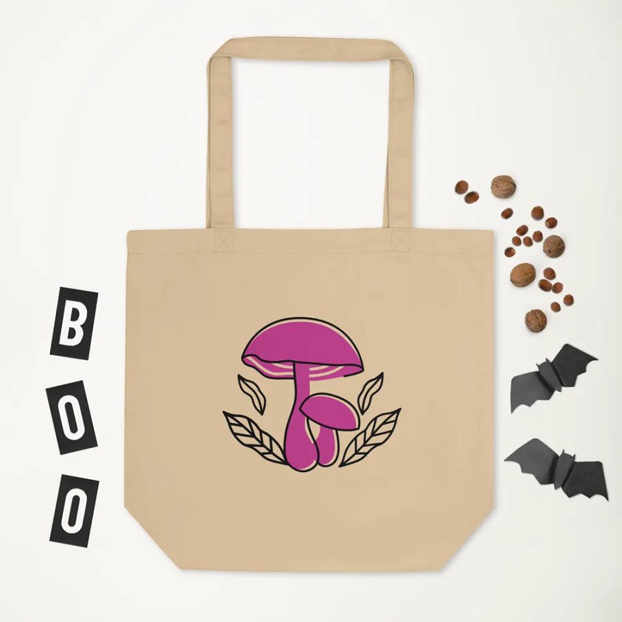 Whimsical Mushroom Magic Tote Bag product image (6)