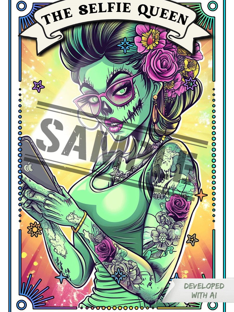 Zombabes: The Selfie Queen T-Shirt product image (1)
