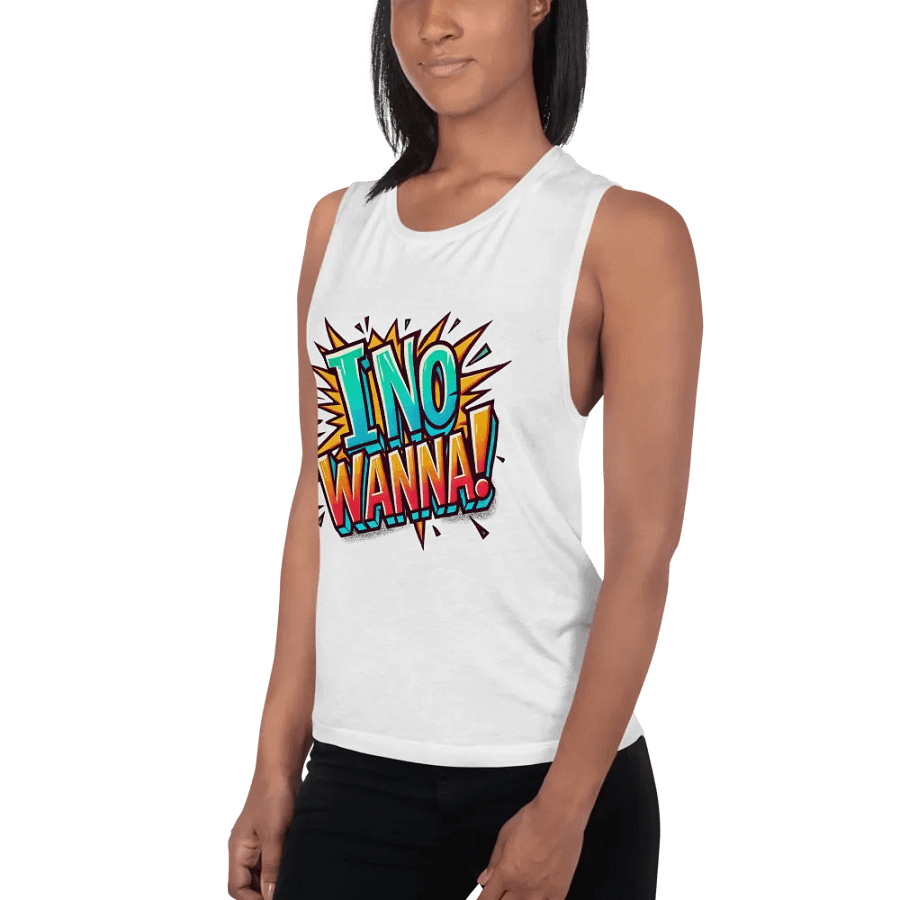 I NO WANNA WOMANS TANK product image (3)