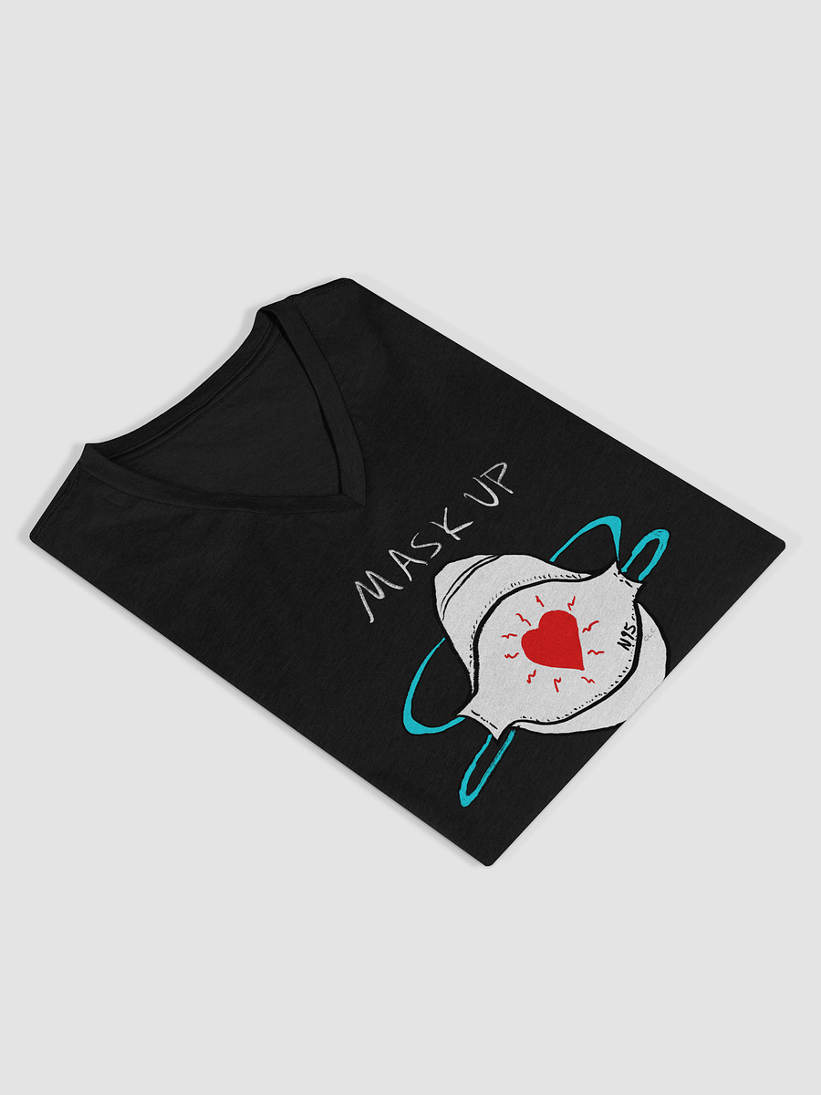 Mask Up Save Lives Relaxed V-Neck Tee product image (43)