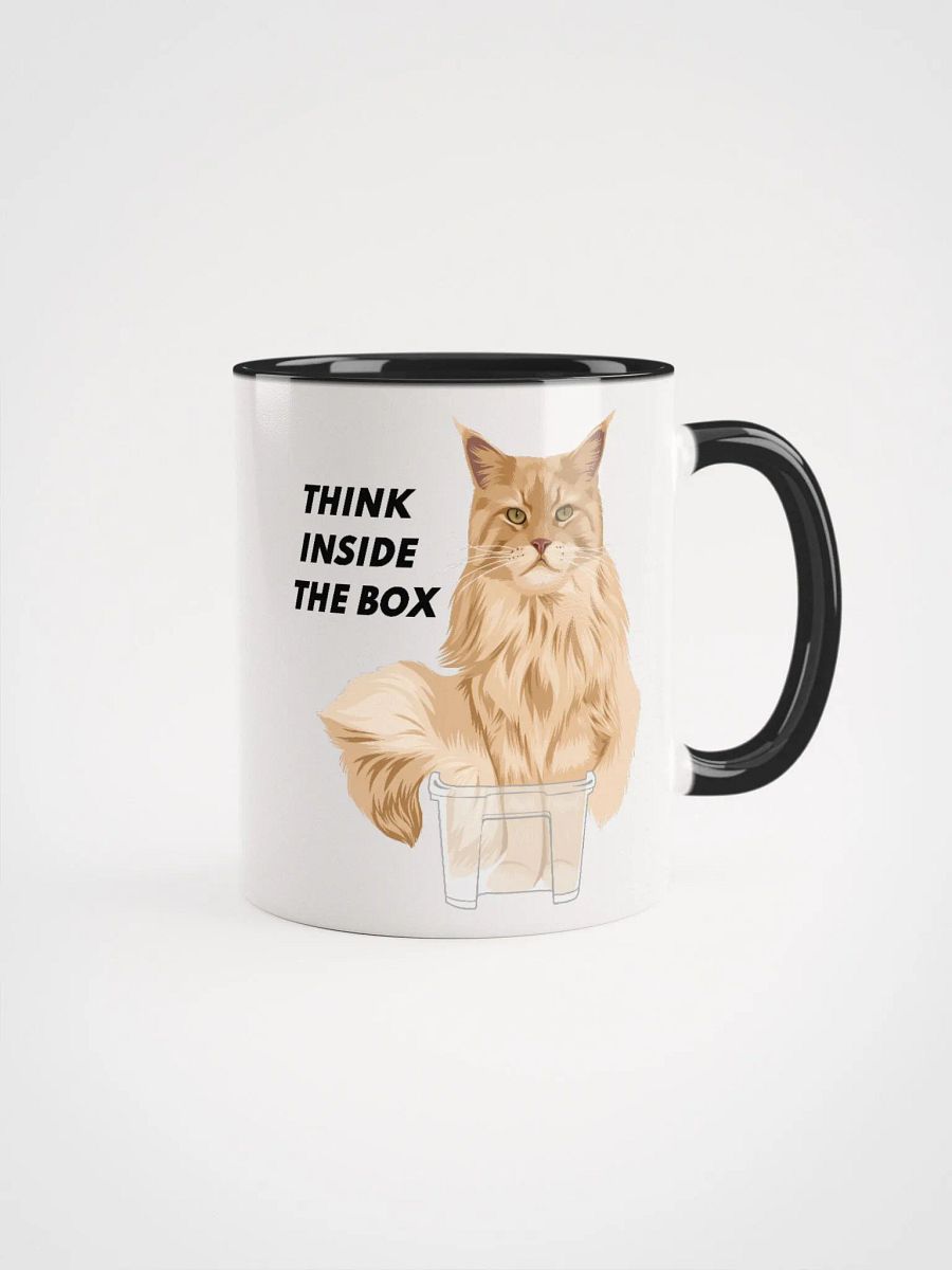 Buster Mug With Color - "Think Inside the Box" product image (1)